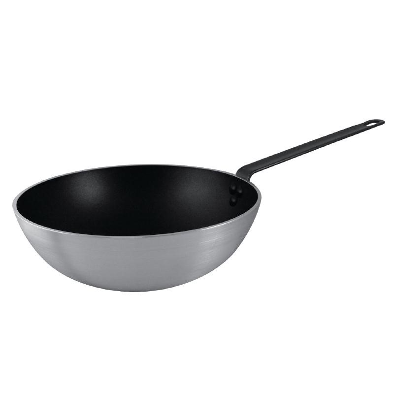 Vogue Wok antihaft Alu/Teflon - D30xH9cm